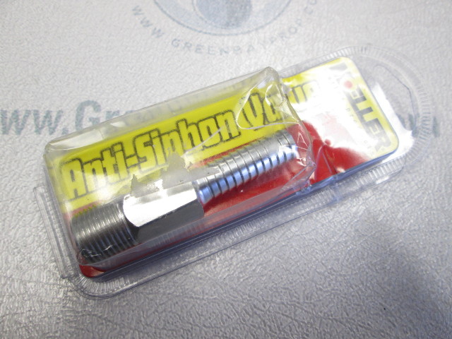 33802-10 Moeller Anti Siphon Valve Aluminum Barb
