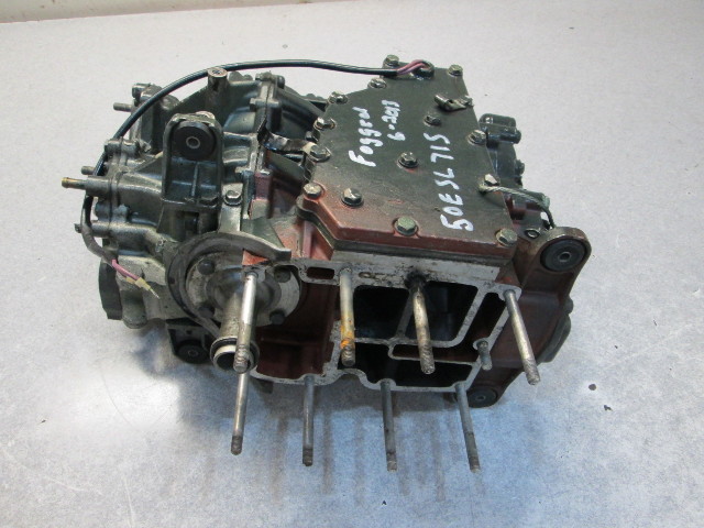384015 Evinrude Johnson 50 Hp Outboard Powerhead 2 Cyl Block Crank Case 1971