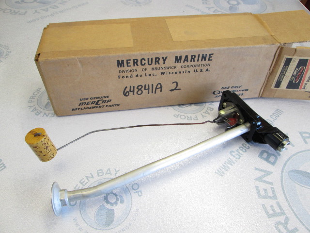 64841A 2 Mercury Outboard 12 Gal Fuel Tank Cover Assembly