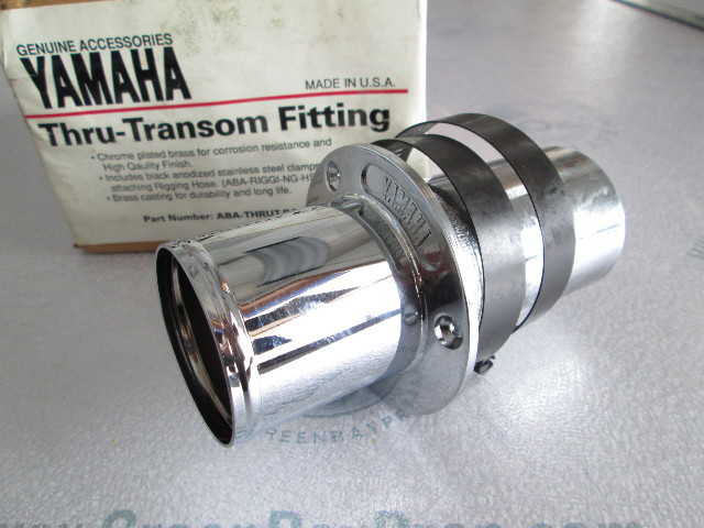 ABA-THRUT-RA-SM Yamaha Thru-Transom Fitting Chromed Bronze
