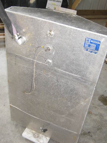 Aluminum Boat Gas Tank 38 Gallon 45 x 28 x 9