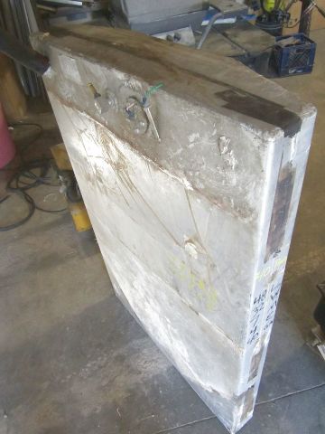 Aluminum Boat Gas Tank 48 x 32 x 4 Inch 40 Gallon