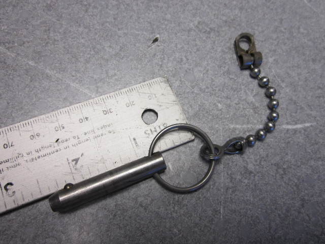 Bayliner Ski Pole Mount Pin Stainless Steel 1/4" & USA Rail