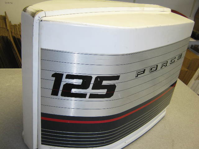 Boat Cowling 125 HP Force Outboard Cover Top Hood Cap