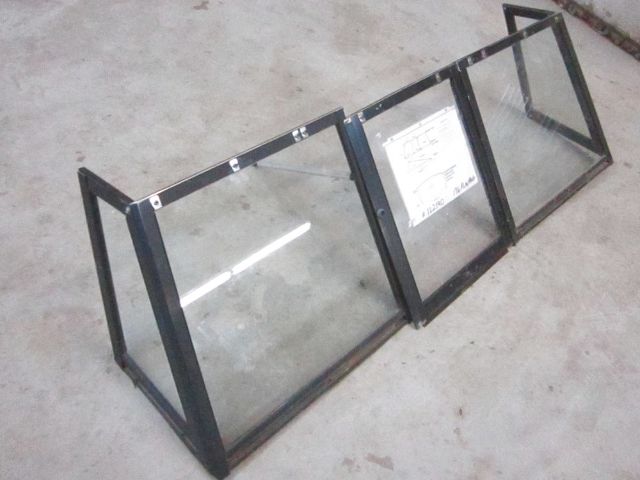 Boat Windshield 66 x 14 x 17 Tall Walk Through Door