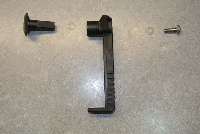 Bomar Hatch Port Hole Latch Handle Black Plastic