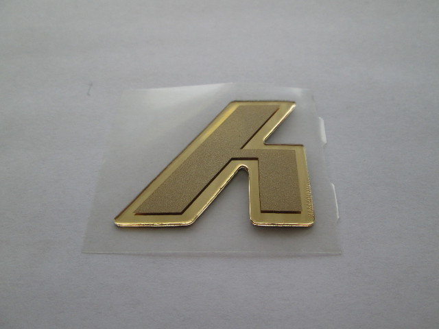 Chaparral Limited Edition Boat Gold Emblem Logo Letter "A" 1.5 inch 1997-99