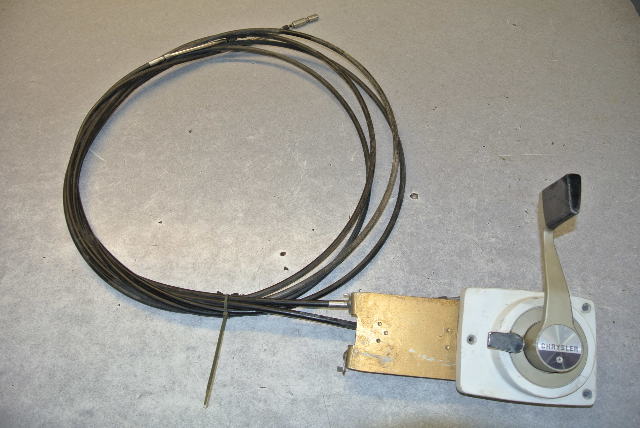 Chrysler Outboard Controls Remote Control Box Lever With Cables