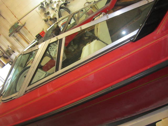 Curved Glass Boat Windshield 88" wide 68 long 1992 Crownline