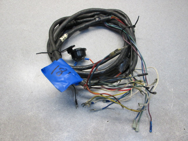 Force Outboard Key Engine to Dash Wire Harness 18' 85 Hp