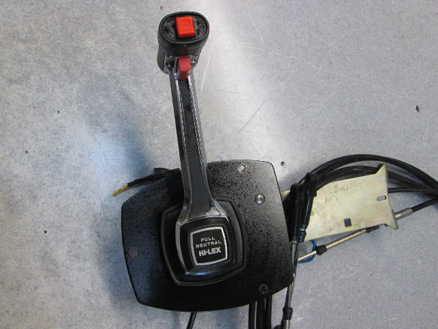 Hi-Lex Boat Throttle Remote Control & 13 ft Cables Mercruiser & OMC
