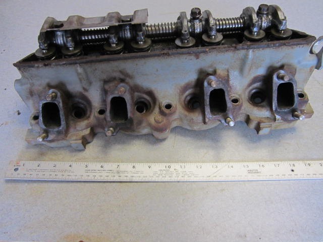 Left Side Cylinder Head With Oil Splash Gaurd OMC Stern Drive Buick 200 HP V8 1396788