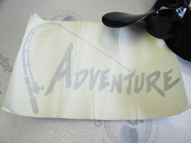 Lund Boat Adventure Series Silver Vinyl Decal Logo