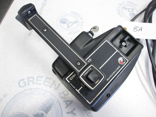 Mercury QuickSilver Outboard Control Throttle 8 Pin Plug & Cables