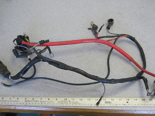 OMC Cobra 5.8 Engine Motor Wire Harness with Solenoid