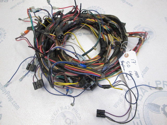 OMC Cobra Chevy 5.0 V8 Engine to Dash Wire Harness 17 Ft