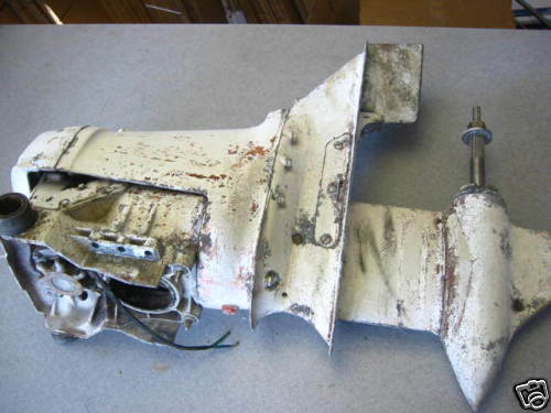 OMC Stern Drive Electric Shift Lower Upper Unit 1965