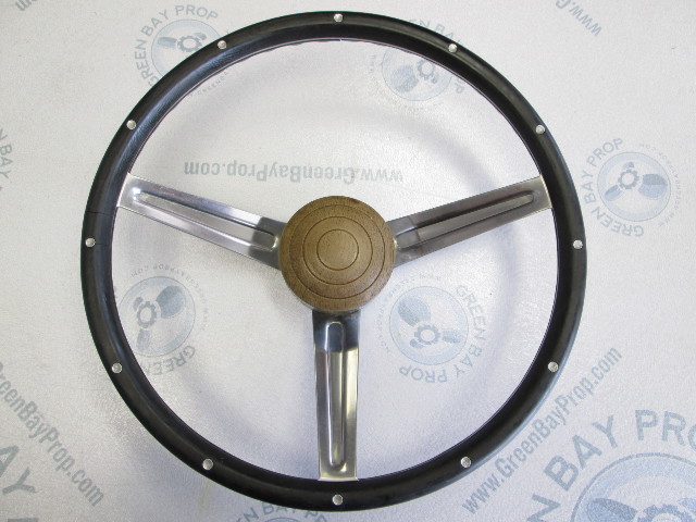OMC Stringer Tru-Course Boat Steering Wheel 14 3/4 in