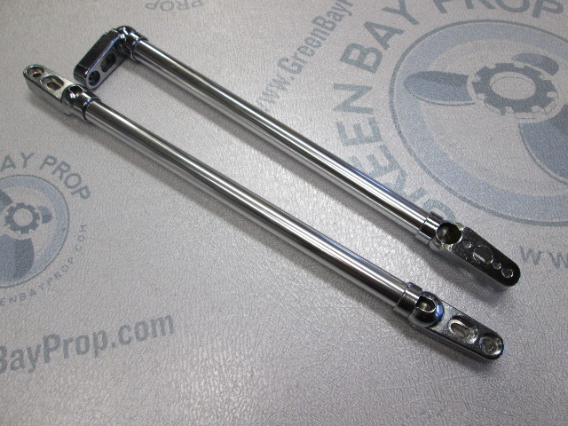 Stainless Steel Boat Pivoting Windshield Support Bar 9 In