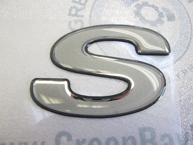 Starcraft Boat Emblem Logo Raised Letter S 2.25 in