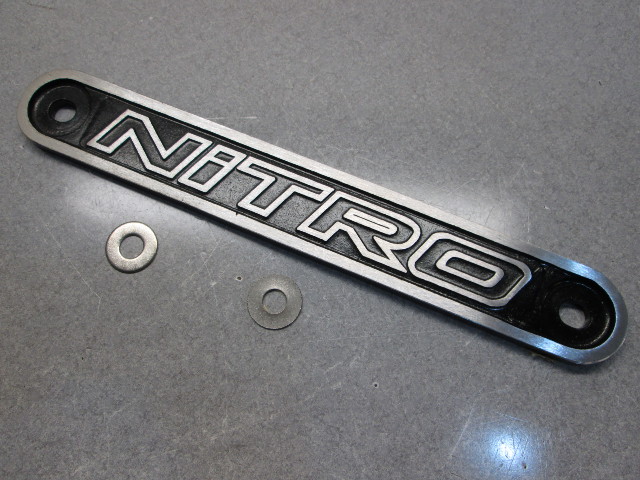 Tracker Nitro Bass Boat Transom Emblem Logo 15"