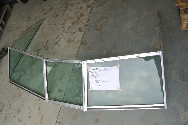 Walk Through Boat Windshield Sea Sprite Continental Mark II 18ft open Bow 75 Wide 47 Long