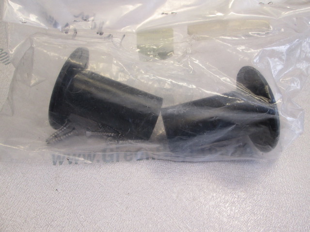 Windline Pontoon Boat Ladder Black Cup Mounts w/Screws CM-1