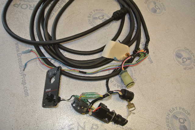 Wire Harness 22 Ft Yamaha Outboard 10 Pin & Key Switch Engine To Dash