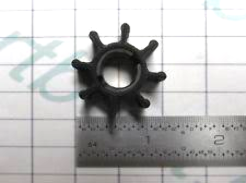 47-F521065 Water Pump Impeller for Some Chrysler/Force/Sears 4, 5 Hp Outboard