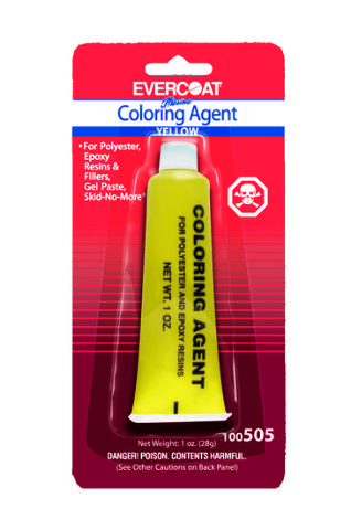 100505 Evercoat Marine Coloring Agent for Epoxy Resins 1 oz Yellow