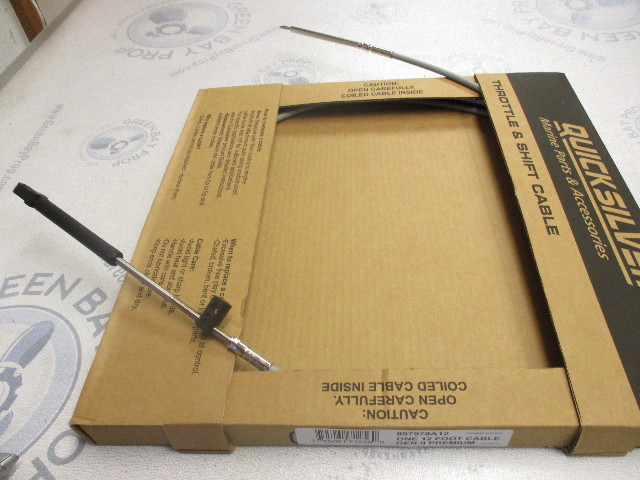 Gen II CC18912 New Throttle//Shift Cable for Mercury Mariner 12 Ft