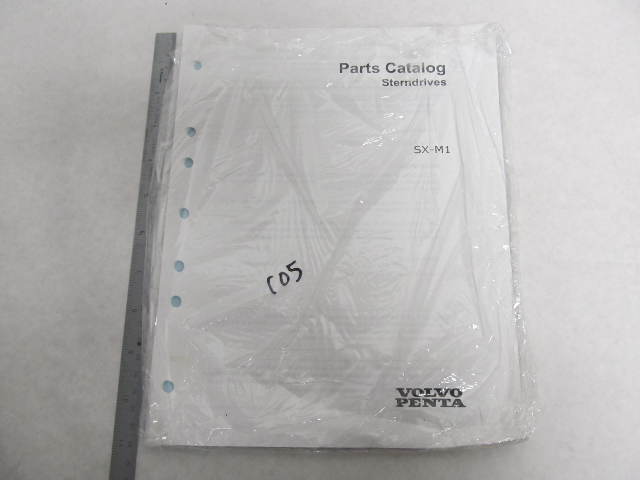 2005 Volvo Penta Stern Drive Parts Catalog SX-M1