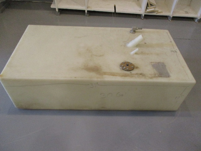 Marine Plastic Boat Gas Tank  37" x 19 1/4" x 11" 30 Gal