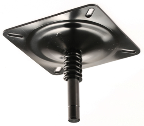 075 SERIES LOCK'N PIN-TYPE Boat Seat Mount w/Spring, ABYC-B Black Coated