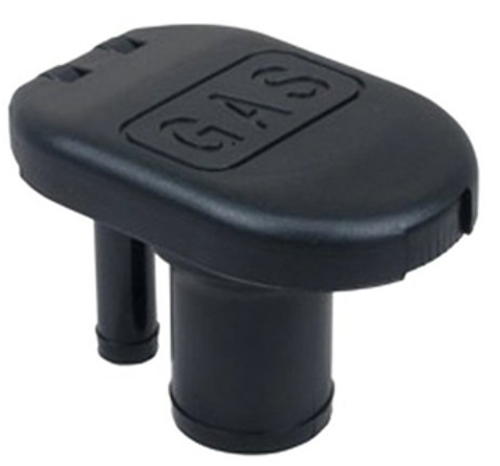 Perko Boat COMBINATION GAS FILL & TANK VENT-Black