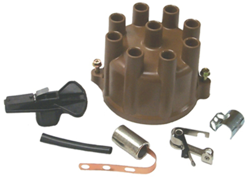 TUNE UP KIT MERC & OMC STERNDRIVE/COBRA-PrestoliteV8,Single Point,Screw Cap