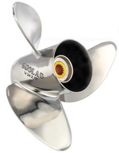 HR TITAN3 (E) MERCURY/MERCRUISER/HONDA/NISSAN/TOHATSU 14.8 X 16 SST Boat Prop