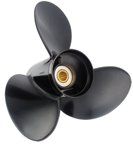 AMITA3 C+ 11.6 X 12 Pitch Propeller for BRP/JOHNSON/SUZUKI 35-65 HP Outboards