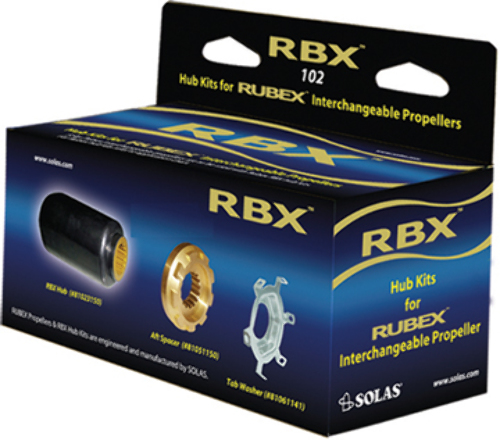 RBX-115 RUBEX RBX RUBBER HUB KIT-Series C Props: Suzuki 35 -65 HP Outboards