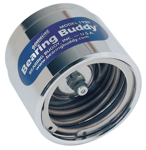 CHROME BEARING BUDDY -1968 Bearing Buddy, Pair 1.968" Hub Bore
