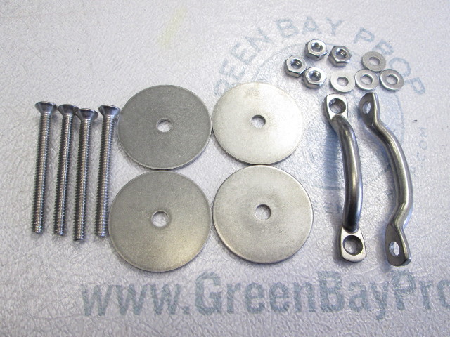 Boater Sports Pontoon Boat or Dock Ladder Mounting Kit