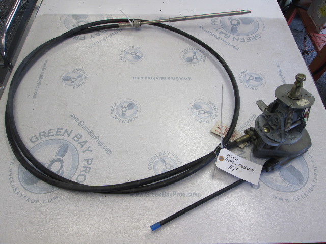 Teleflex SSC6214 14 ft Boat Rotary Steering Cable and Tilt Helm