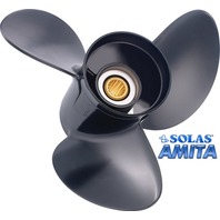 12.1 x 9 Pitch Aluminum Prop for Force Outboard 40-75 Hp
