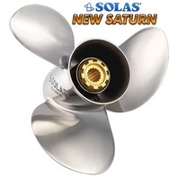 12 x 8 Pitch Stainless Steel Prop Force 40-75 HP Outboards