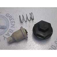0338632 0338174 0435491 Evinrude Johnson Outboard Thermostat Cover & Thermostat