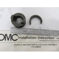 390030 0390030 OMC Evinrude Johnson 9.9-25 HP Cradle & Shifter Clutch Dog NLA