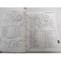 398634 OMC Evinrude Johnson 1987 Outboard 155 HP Commercial Parts Catalog