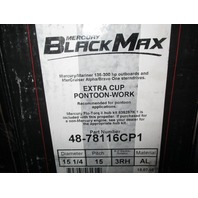 15 1/4 x 15 Pitch Prop for Mercury Mariner 135-300 Hp & Alpha One 48-78116CP1
