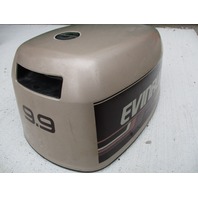 0284950 Evinrude 9.9 Hp 4-Stroke Beige Engine Cover Cowling Top Cowl
