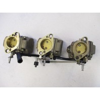 3301-9012A 7  Set of 3 Carburetors for Mercury Mariner Outboards 3301-9012A 5
